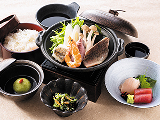 鯛しゃぶ御膳（鯛めし）